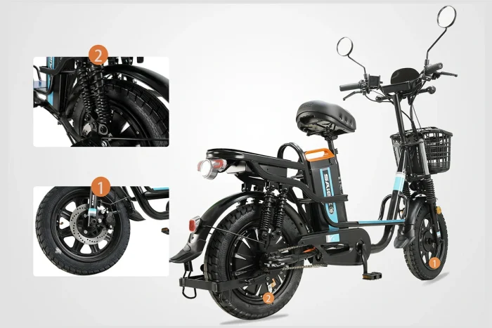 Электровелосипед для доставки Saige Monster S — изображение 3