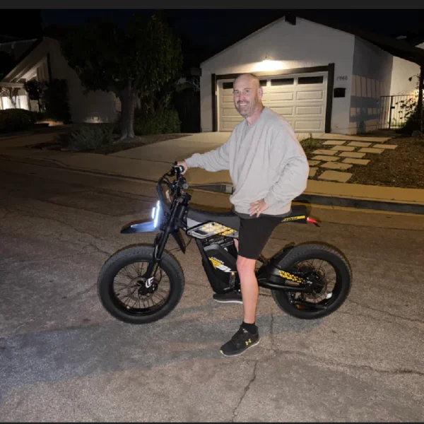 Электровелосипед Likebike LF03, внедорожный электровелосипед, пиковая мощность 2000 Вт, аккумулятор 20 Ач, фэт-шины — изображение 2