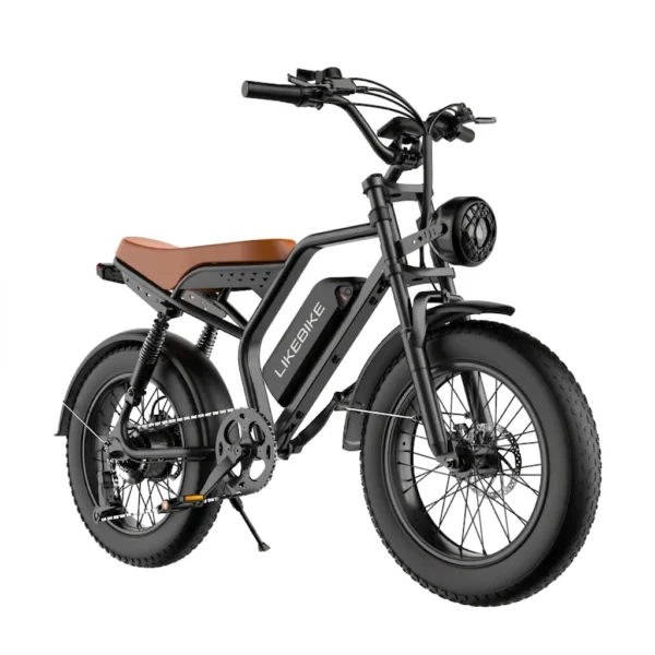 Электровелосипед Likebike U11PLUS с мотором 1000 Вт, толстыми шинами, для пересеченной местности — изображение 4