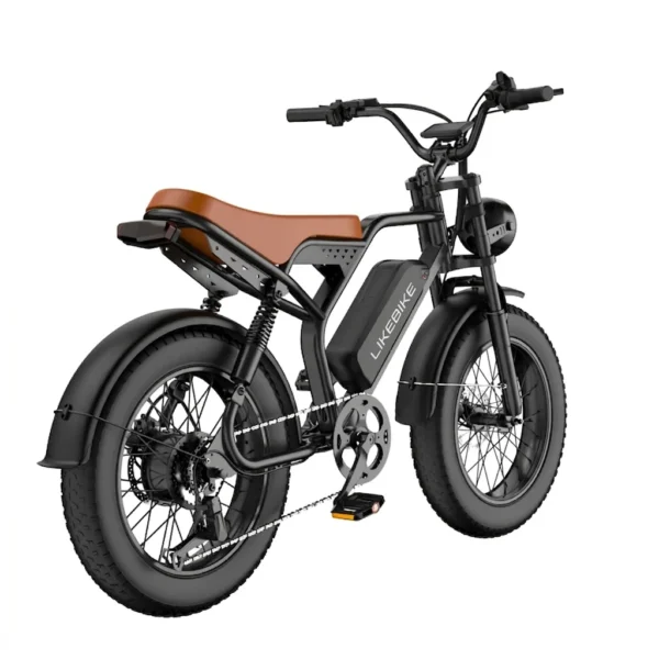 Электровелосипед Likebike U11PLUS с мотором 1000 Вт, толстыми шинами, для пересеченной местности — изображение 3